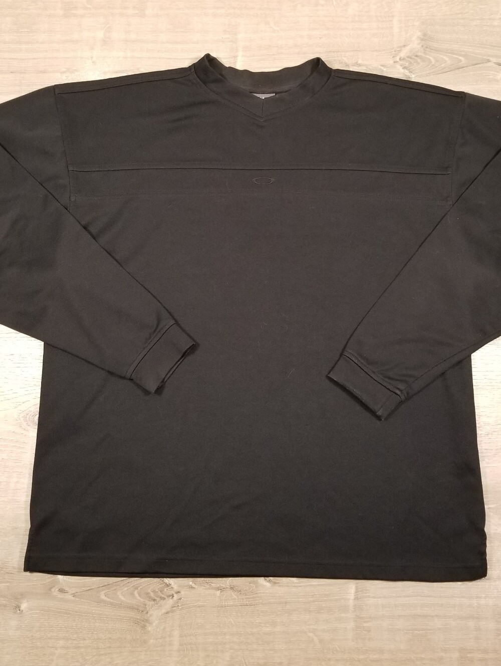 Vintage 90s Oakley Software Ellipse Sweatshirt Center Logo Embroidered Mens XXL